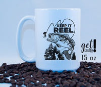 Keep It Reel Dad Coffee Tea Mug