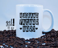 Husband Father Hero Mug