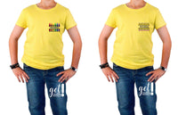 Pencils Crayons Girl's Crew Neck T-Shirt