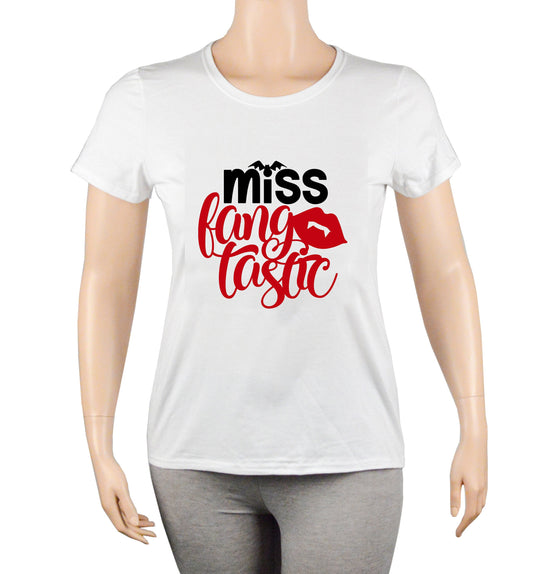 Miss Fangtastic Halloween Women's T-Shirt