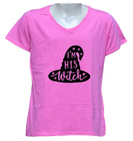 I'm His Witch Halloween Women's T-Shirt
