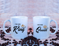 2pc LOT Coffee Tea Mugs for Couples
