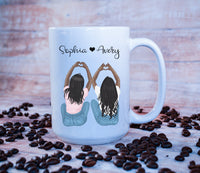 Best Friend Sister Coffee Tea Mug