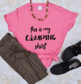 Women's This is My Camping Shirt
