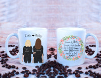 Best Friends Girlfriends Sisters Coffee Tea Mug
