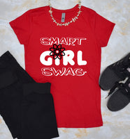 Smart Girl Swag Girl's T-Shirt