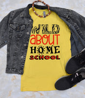 Wild About Homeschool Girl's T-Shirt