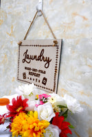 Laundry Room Wall Home Decor Sign