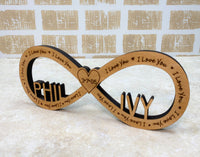 Infinity Sign Tabletop Decor