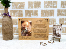 A Vow Poem with Picture - Wedding Gift Idea