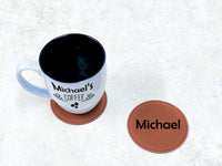 Ceramic Engraved Bistro Mug
