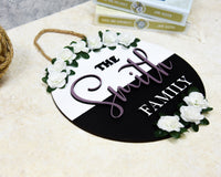 Personalized Family Wreath