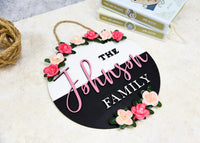 Personalized Family Wreath