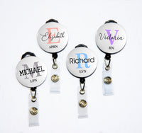 Button Badge Reel - Personalized Retractable Badge Holder