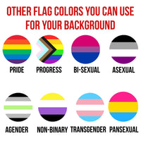 LGBTQ Gender Pronoun Button Badges