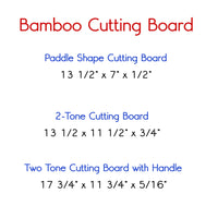Bamboo Family Cutting Board