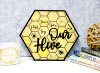 11.5" Our Hive Tabletop Décor