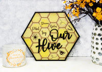 11.5" Our Hive Tabletop Décor