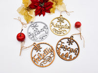 Christmas Ornaments- Customized Family Ornaments