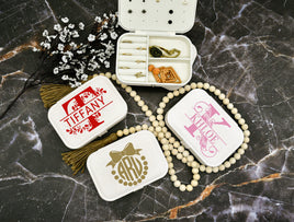 Monogram Portable Jewelry Box