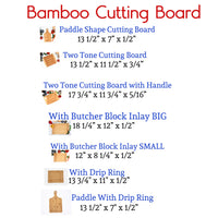 Bamboo Kitchen Cutting Board