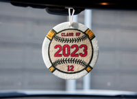 Baseball Car Air Freshener